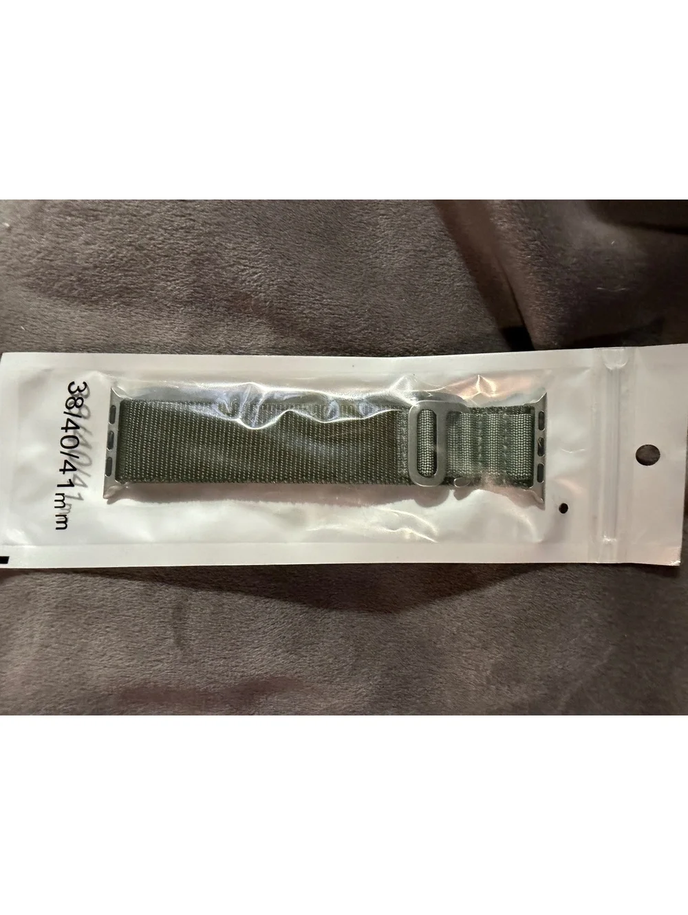 Durable Olive Green Nylon Watch Band Strap for 38/40/41mm